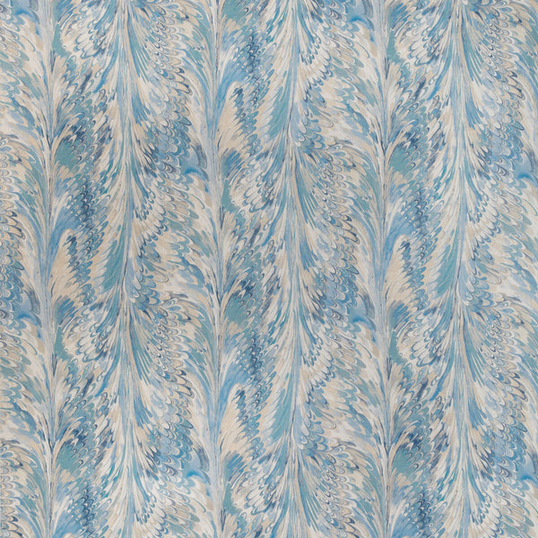 Taplow Print - Capri/Sky Blue By Lee Jofa | Garden Walk | Abstract Multipurpose Print