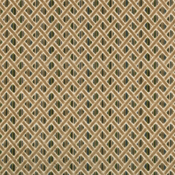Bourne Velvet - Peacock Multi By Lee Jofa | Harlington Velvets |  Upholstery Velvet