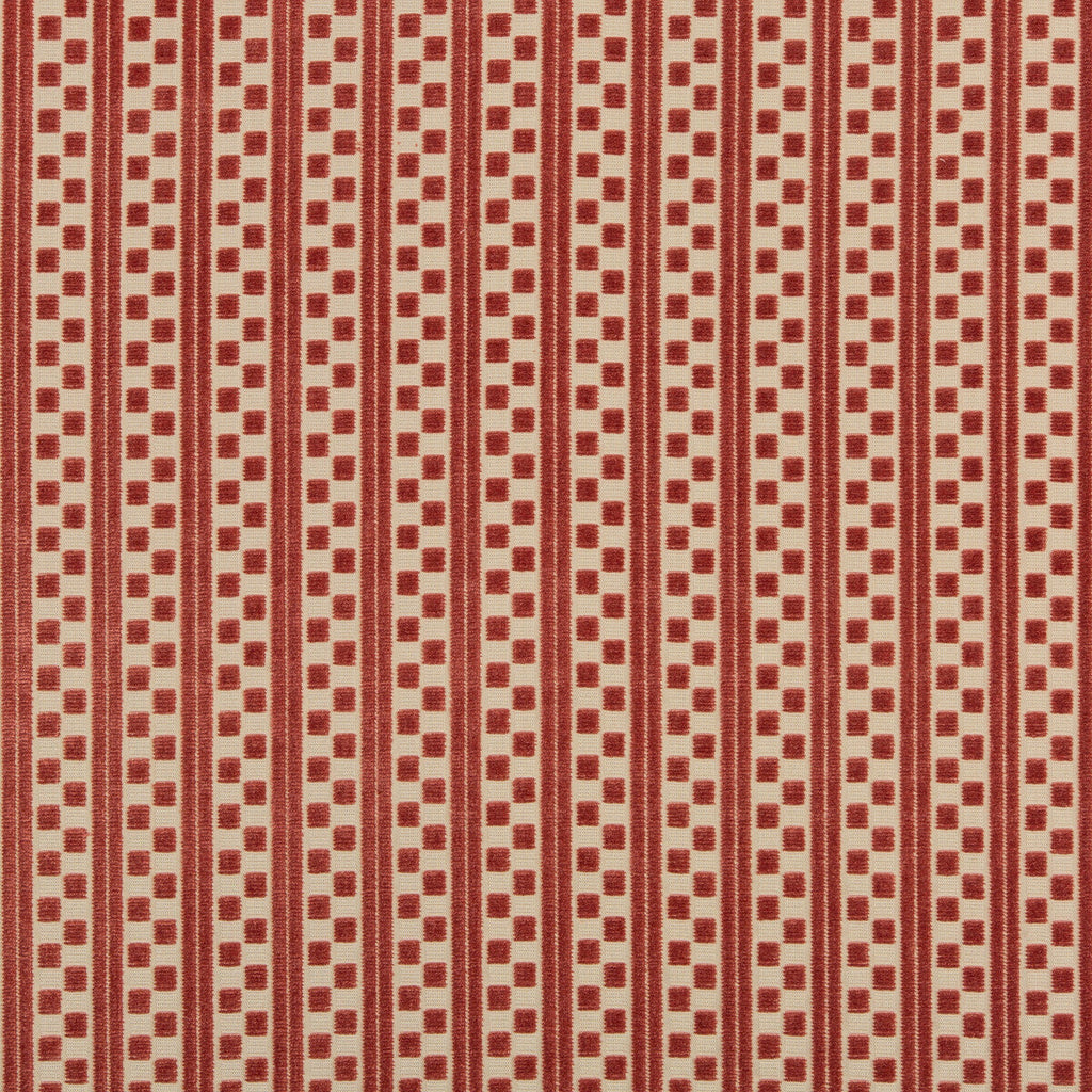 Samples and Purchasing available for Lawrence Velvet - Apricot Orange By Lee Jofa | Harlington Velvets | Stripes Upholstery Velvet at Designer Wallcoverings and Fabrics