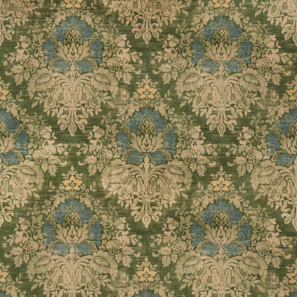 Alma Velvet - Loden Green By Lee Jofa | Harlington Velvets | Damask Multipurpose Print