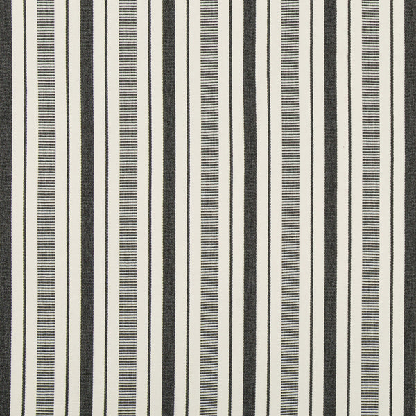Martiques - Charcoal Charcoal By Lee Jofa |  |Stripes  Upholstery Indoor / Outdoor