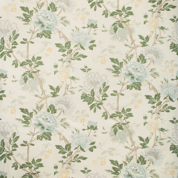 Inisfree - Inlet Turquoise By Lee Jofa | Carrier And Company |Botanical & Floral  Multipurpose Print