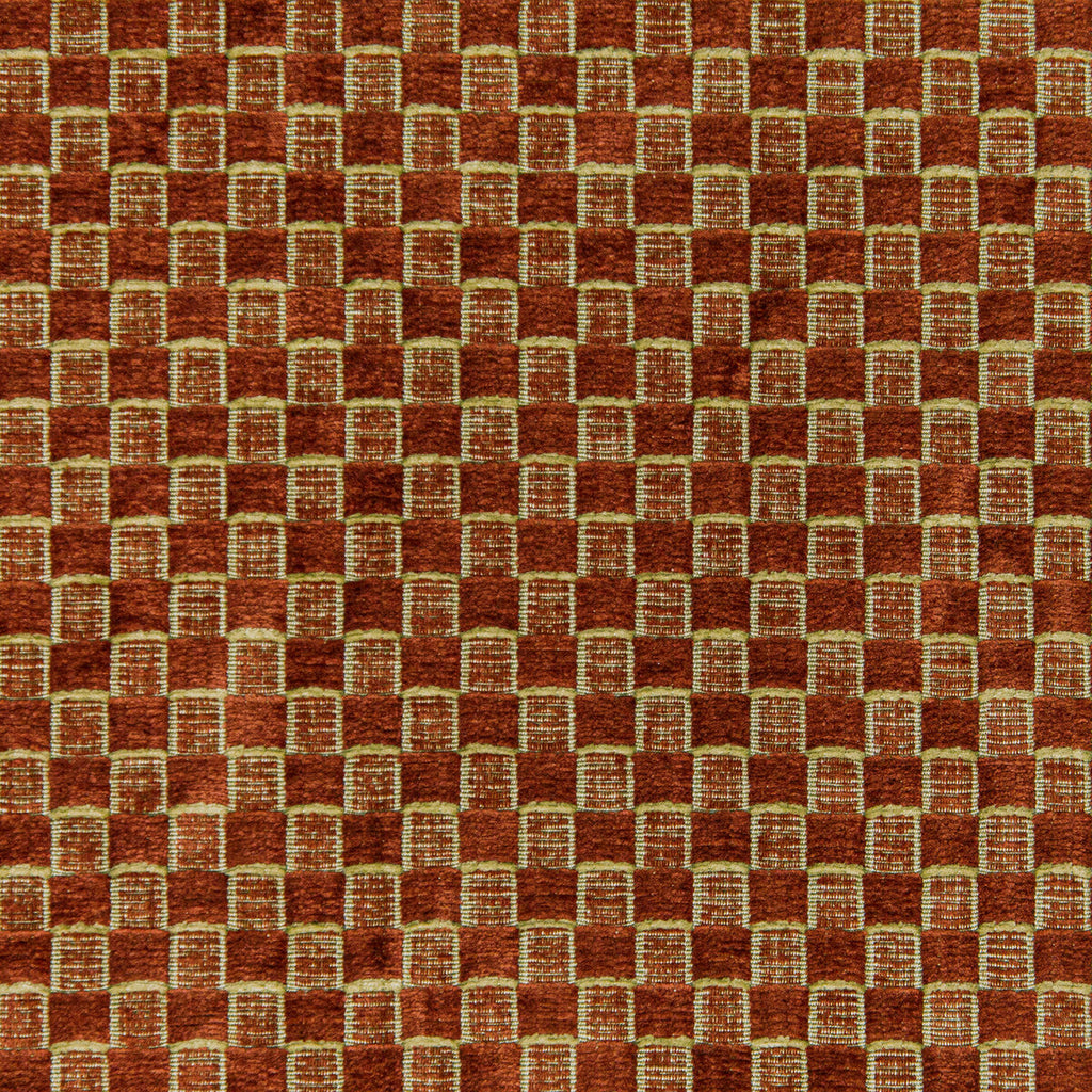 Samples and Purchasing available for Allonby Weave - Cinnabar Rust By Lee Jofa | Linford Weaves |Plaid / Check Tone On Tone Upholstery Chenille at Designer Wallcoverings and Fabrics