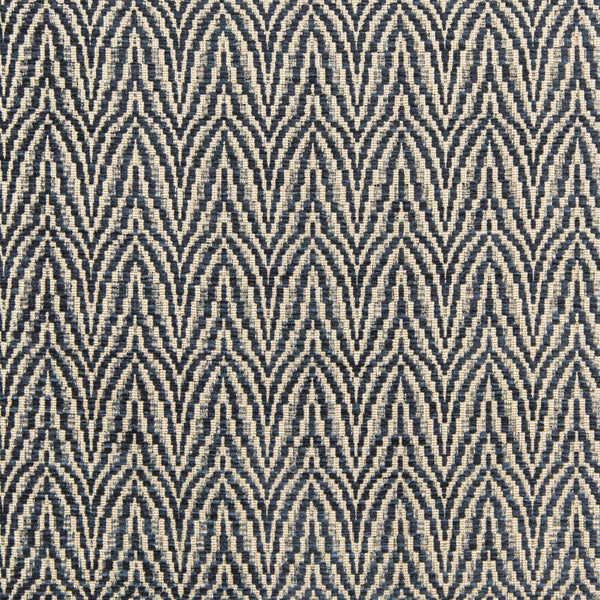Revard Chenille - Navy Blue By Brunschwig & Fils | Chambery Textures | Texture Upholstery Chenille