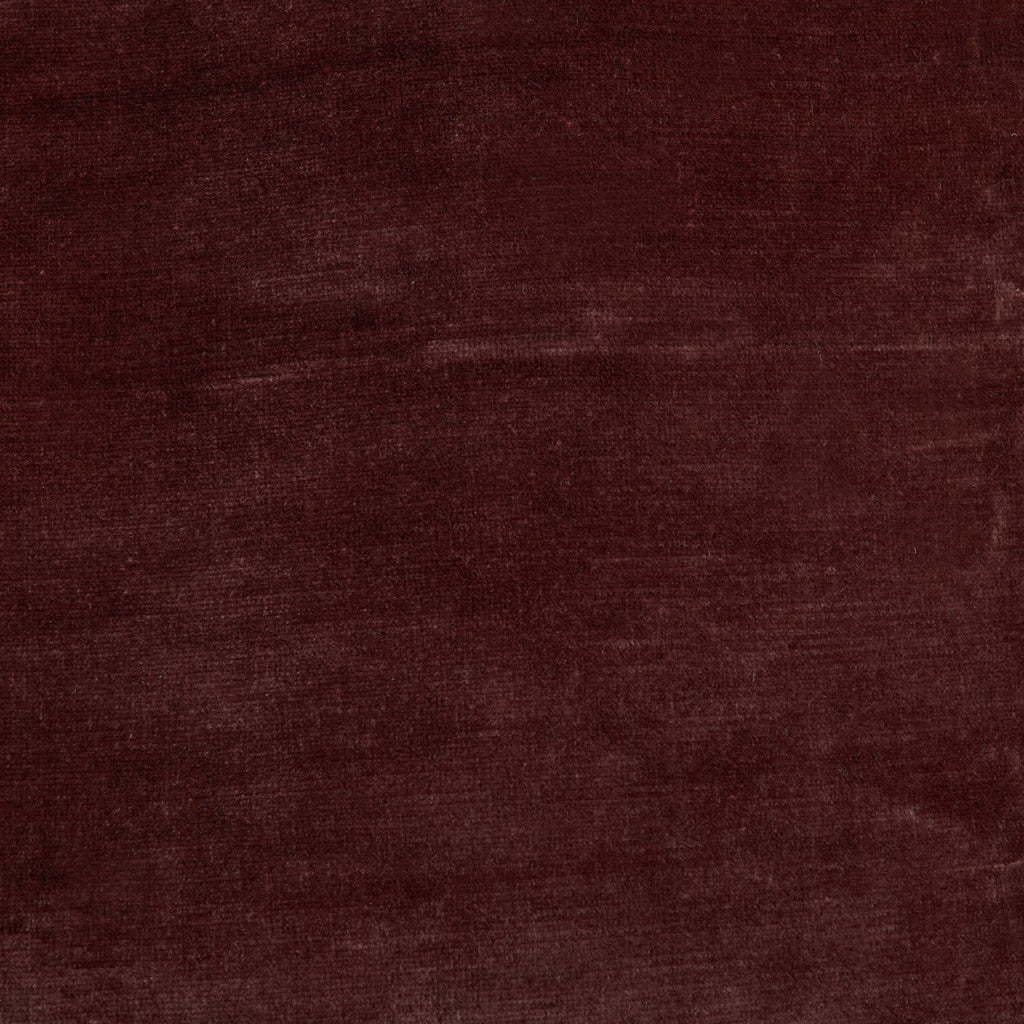 Bourget Chenille - Ruby Burgundy/Red By Brunschwig & Fils | Chambery Textures | Texture Upholstery Chenille