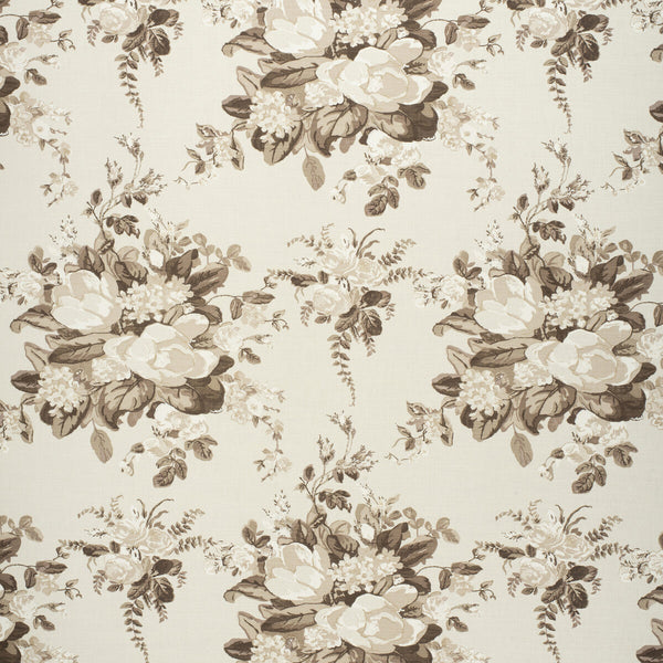Aurora - Sepia Taupe By Lee Jofa | Paolo Moschino Fabrics |Botanical & Floral  Multipurpose Print