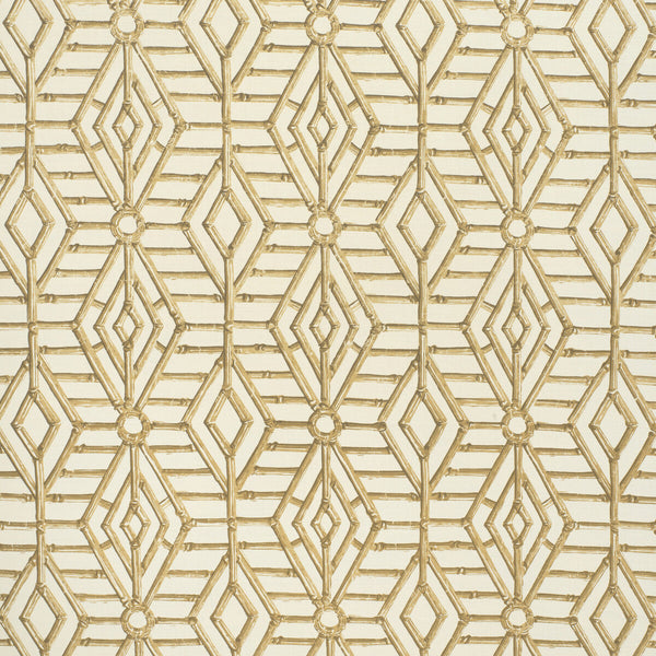 Bamboo Cane - Beige/White Beige By Lee Jofa | Paolo Moschino Fabrics | Lattice/Scrollwork Multipurpose Print