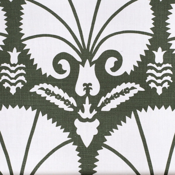Bursa - Dark Green Green By Lee Jofa | Paolo Moschino Fabrics |Botanical & Floral  Multipurpose Print