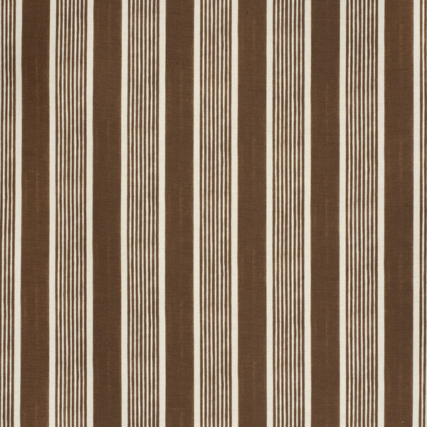 Elba Stripe - Brown Brown By Lee Jofa | Paolo Moschino Fabrics | Stripes Multipurpose Print