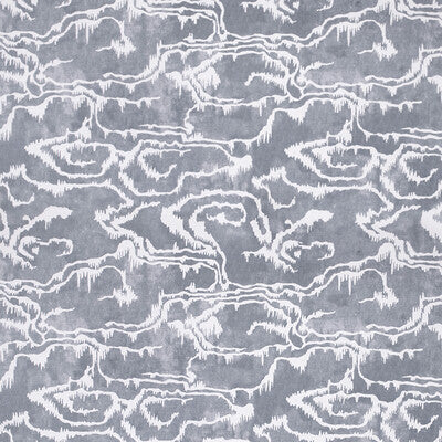 Samples and Purchasing available for Riviere - Blue Blue By Lee Jofa | Paolo Moschino Fabrics |Modern Global Multipurpose Print at Designer Wallcoverings and Fabrics