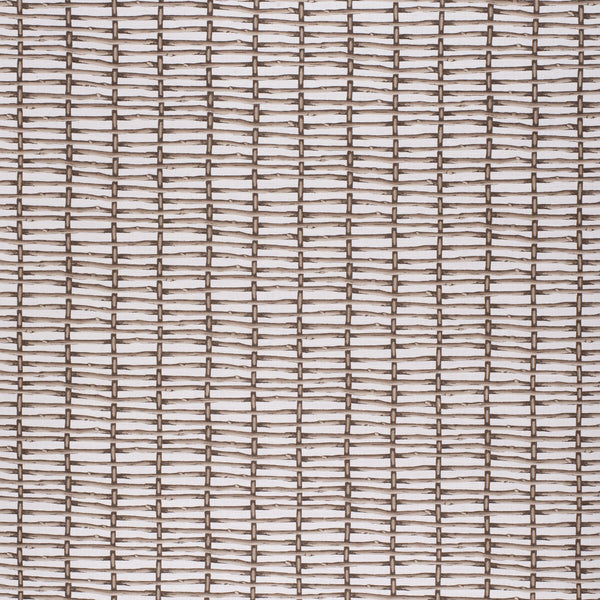 Twig Fence - Brown/White Brown By Lee Jofa | Paolo Moschino Fabrics | Lattice/Scrollwork Multipurpose Print