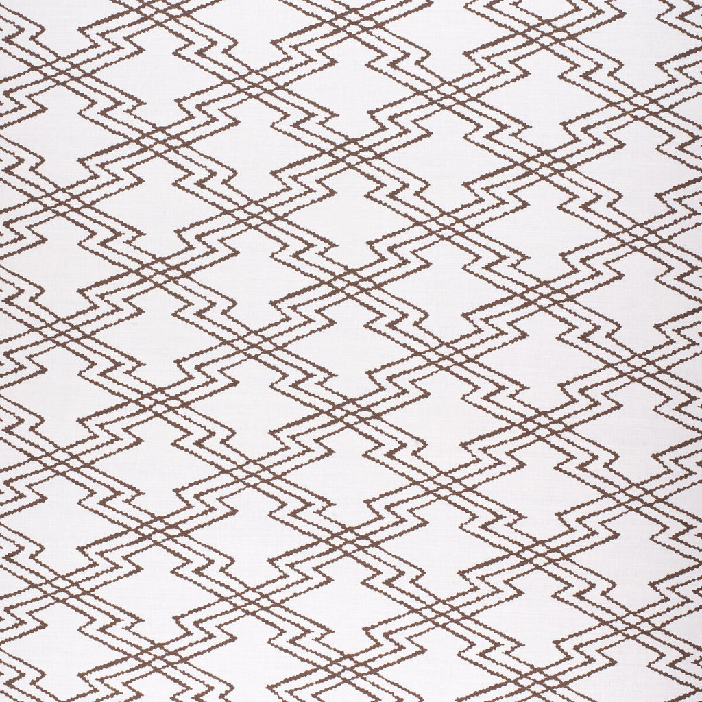 Samples and Purchasing available for Via Krupp Bis - Brown Brown By Lee Jofa | Paolo Moschino Fabrics |Global Geometric Multipurpose Print at Designer Wallcoverings and Fabrics