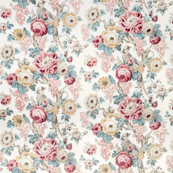 Avondale Print - Ruby/Spice Multi By Lee Jofa | Avondale |Botanical & Floral  Multipurpose Print