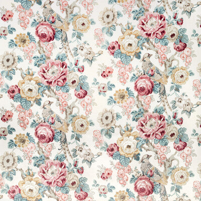 Samples and Purchasing available for Avondale Print - Ruby/Spice Multi By Lee Jofa | Avondale |Botanical & Floral  Multipurpose Print at Designer Wallcoverings and Fabrics