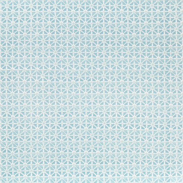 Sylvan Print - Aqua Turquoise By Lee Jofa | Avondale | Geometric Multipurpose Print