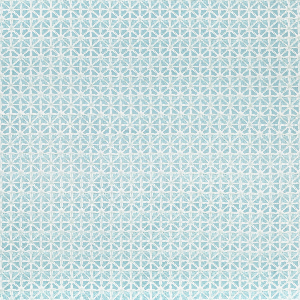 Sylvan Print - Aqua Turquoise By Lee Jofa | Avondale | Geometric Multipurpose Print