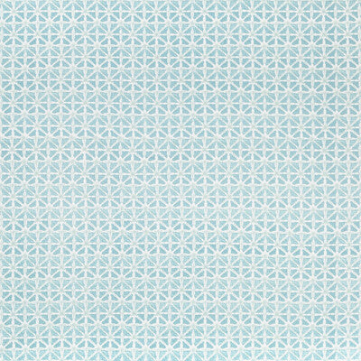 Samples and Purchasing available for Sylvan Print - Aqua Turquoise By Lee Jofa | Avondale | Geometric Multipurpose Print at Designer Wallcoverings and Fabrics