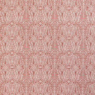 Samples and Purchasing available for Drayton Print - Rust Red By Lee Jofa | Clare Prints |Global Geometric Multipurpose Print at Designer Wallcoverings and Fabrics