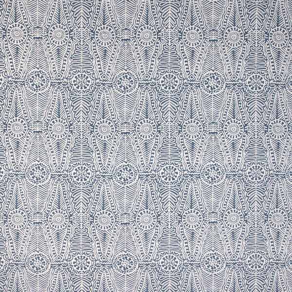 Drayton Print - Indigo Blue By Lee Jofa | Clare Prints |Global Geometric Multipurpose Print