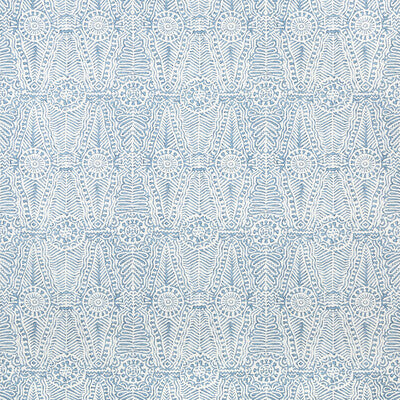 Drayton Print - Denim Blue By Lee Jofa | Avondale |Global Geometric Multipurpose Print