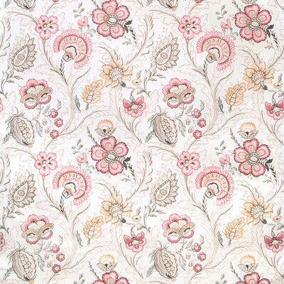 Samples and Purchasing available for Wimberly Print - Blush/Stone Multi By Lee Jofa | Avondale |Botanical & Floral  Multipurpose Print at Designer Wallcoverings and Fabrics
