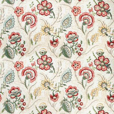 Samples and Purchasing available for Wimberly Print - Berry/Gold Multi By Lee Jofa | Avondale |Botanical & Floral  Multipurpose Print at Designer Wallcoverings and Fabrics