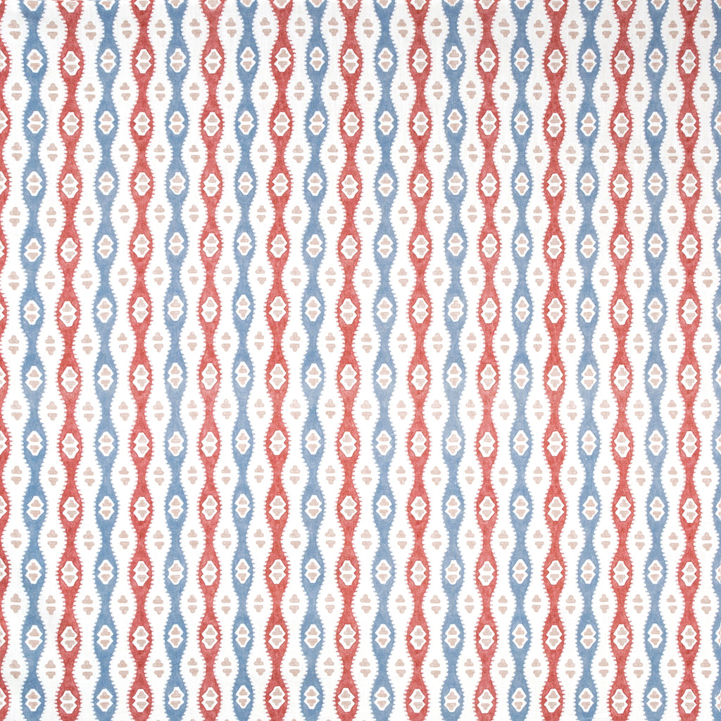 Elba Print - Admiral Multi By Lee Jofa | Avondale |Global Stripes Multipurpose Print