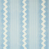 Samples and Purchasing available for Whitaker Print - Sky/Delft Blue By Lee Jofa | Avondale |Global Stripes Multipurpose Print at Designer Wallcoverings and Fabrics