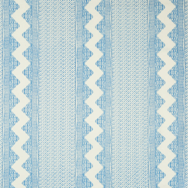 Whitaker Print - Sky/Delft Blue By Lee Jofa | Avondale |Global Stripes Multipurpose Print