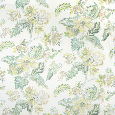 Samples and Purchasing available for Augustine Print - Celadon Light Green By Lee Jofa | Avondale |Botanical & Floral  Multipurpose Print at Designer Wallcoverings and Fabrics