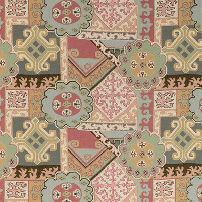 Batangas Print - Pink/Multi Multi By Lee Jofa | Mindoro |Modern Global Multipurpose Print