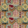 Batangas Print - Red/Multi Multi By Lee Jofa | Mindoro |Modern Global Multipurpose Print