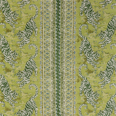 Bongol Print - Kiwi Green By Lee Jofa | Mindoro | Animal/Insects Multipurpose Embroidery