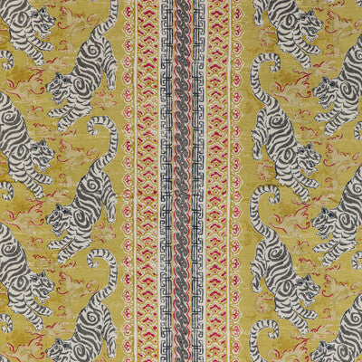 Samples and Purchasing available for Bongol Print - Citrine Multi By Lee Jofa | Mindoro | Animal/Insects Multipurpose Embroidery at Designer Wallcoverings and Fabrics