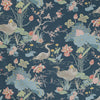 Samples and Purchasing available for Luzon Print - Sapphire Multi By Lee Jofa | Mindoro |Botanical & Floral Animal/Insects Multipurpose Print at Designer Wallcoverings and Fabrics