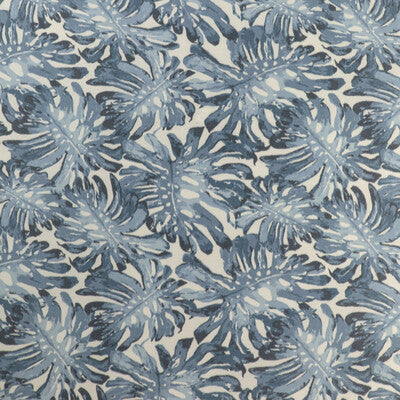 Calapan Print - Blue Blue By Lee Jofa | Mindoro |Botanical & Floral Modern Multipurpose Print