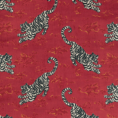 Bongol Velvet - Crimson Burgundy/Red By Lee Jofa | Mindoro | Animal/Insects Upholstery Velvet