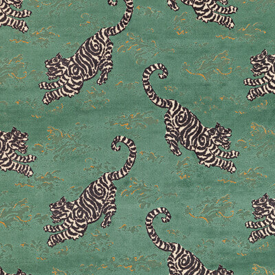 Samples and Purchasing available for Bongol Velvet - Jade Green By Lee Jofa | Mindoro | Animal/Insects Upholstery Velvet at Designer Wallcoverings and Fabrics
