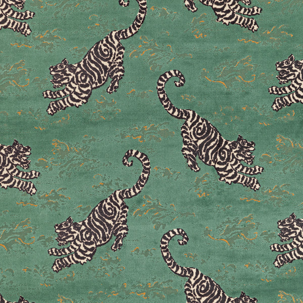 Bongol Velvet - Jade Green By Lee Jofa | Mindoro | Animal/Insects Upholstery Velvet