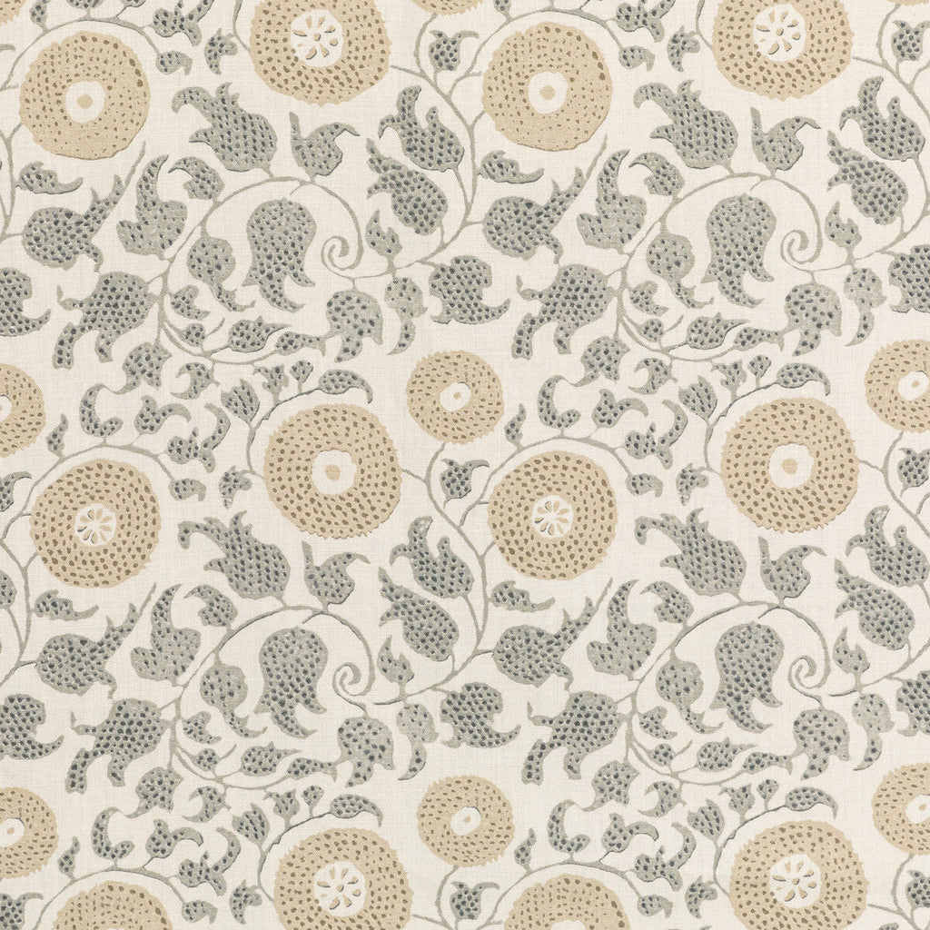 Samples and Purchasing available for Eldora Print - Flax Beige By Lee Jofa | Breckenridge |Botanical & Floral Global Multipurpose Print at Designer Wallcoverings and Fabrics