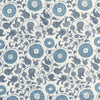 Samples and Purchasing available for Eldora Print - Slate Blue By Lee Jofa | Breckenridge |Botanical & Floral Global Multipurpose Print at Designer Wallcoverings and Fabrics
