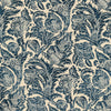 Samples and Purchasing available for Marion Print - Indigo Blue By Lee Jofa | Breckenridge |Botanical & Floral  Multipurpose Print at Designer Wallcoverings and Fabrics