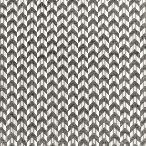 Bailey Velvet - Grey Grey By Lee Jofa | Breckenridge | Geometric Upholstery Velvet