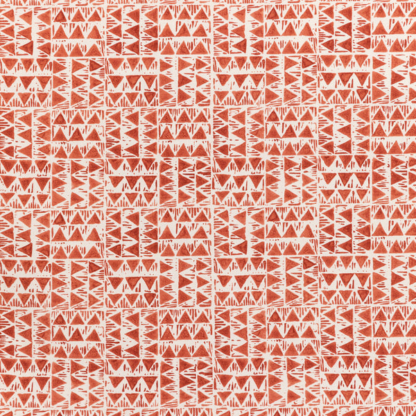 Yampa Print - Sienna Rust By Lee Jofa | Breckenridge |Global Geometric Multipurpose Print