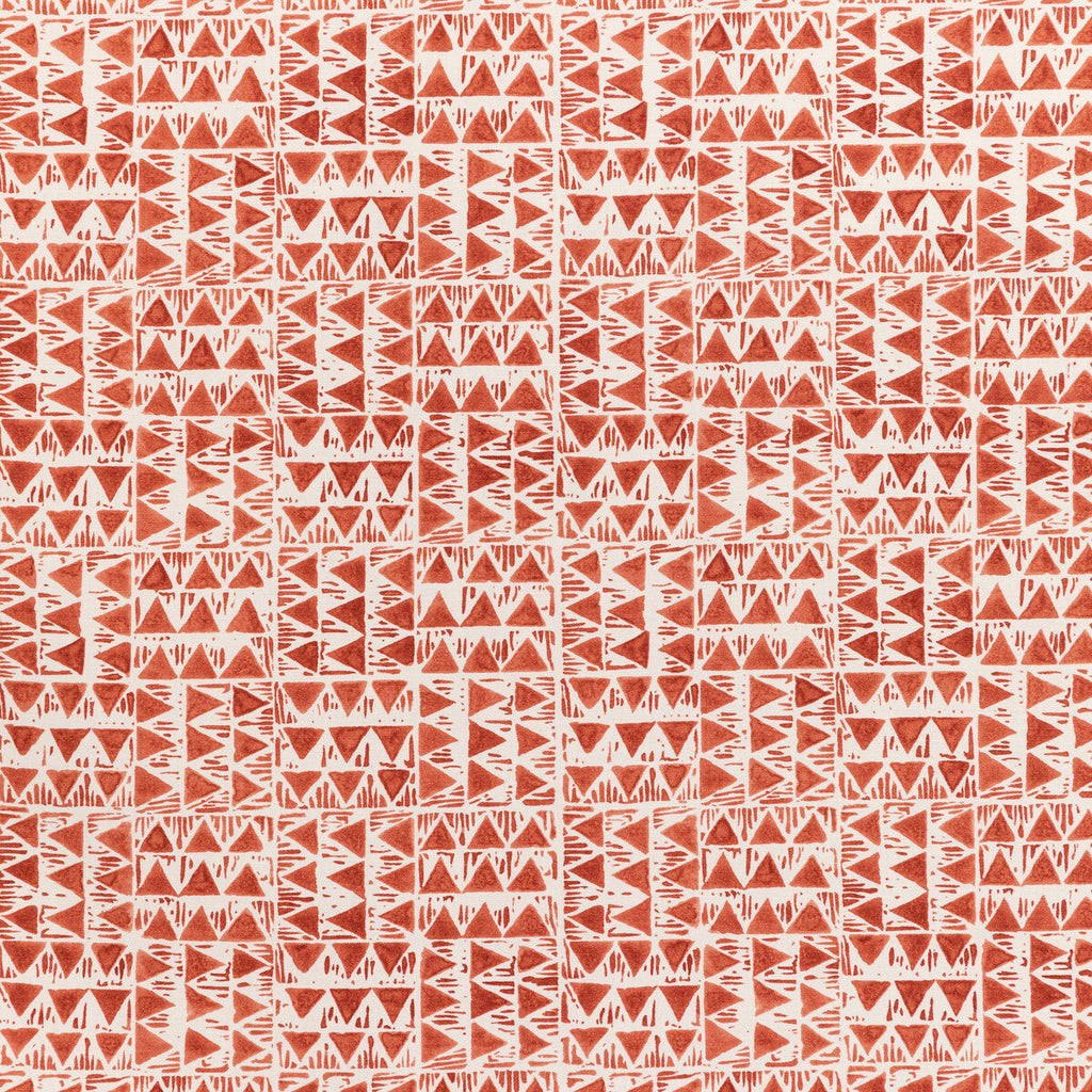 Samples and Purchasing available for Yampa Print - Sienna Rust By Lee Jofa | Breckenridge |Global Geometric Multipurpose Print at Designer Wallcoverings and Fabrics
