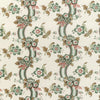 Samples and Purchasing available for Benday Print - Green/Rose Green By Lee Jofa | Oscar De La Renta Iv |Botanical & Floral Jacobeans Multipurpose Print at Designer Wallcoverings and Fabrics