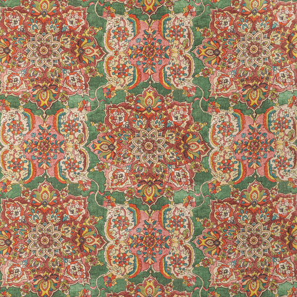 Granada Print - Jewel Green By Lee Jofa | Oscar De La Renta Iv | Damask Multipurpose Print