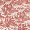 Durbar Tait Strie Ii - Rose Red By Brunschwig & Fils | Baronet |Damask  Upholstery Weave
