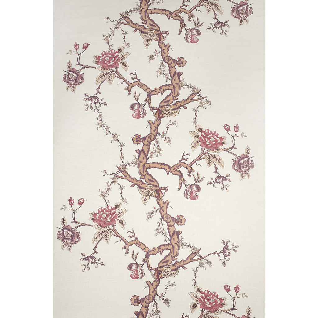 Samples and Purchasing available for Marly I - Pomegranate Burgundy By Lee Jofa | Paolo Moschino Fabrics |Botanical & Floral Jacobeans Multipurpose Print at Designer Wallcoverings and Fabrics