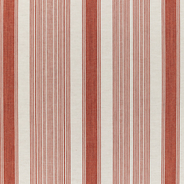 Tablada Stripe - Brick Red By Lee Jofa | Triana Weaves | Stripes Upholstery